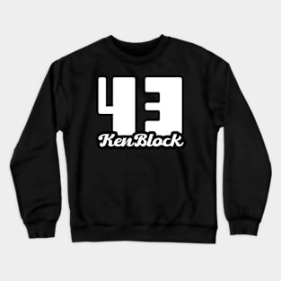 ken block 43 Crewneck Sweatshirt